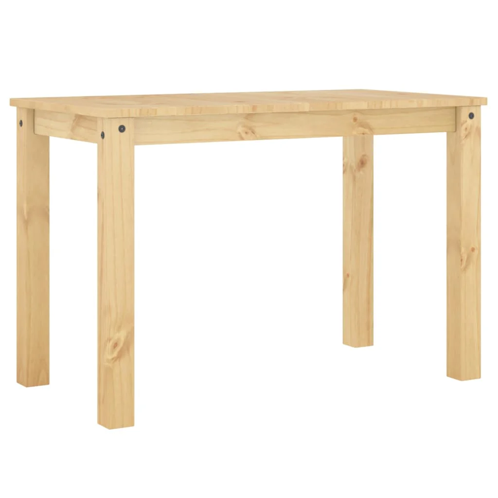 Mesa de jantar Panama em madeira de pinho maciça 117x60x75 Cm - Image 5
