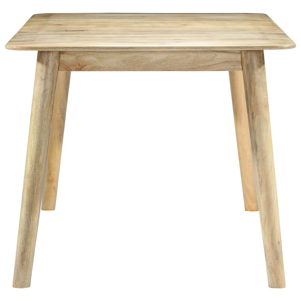 Mesa De Comedor De Madera Maciza De Mango 180x90x76 Cm - Image 2