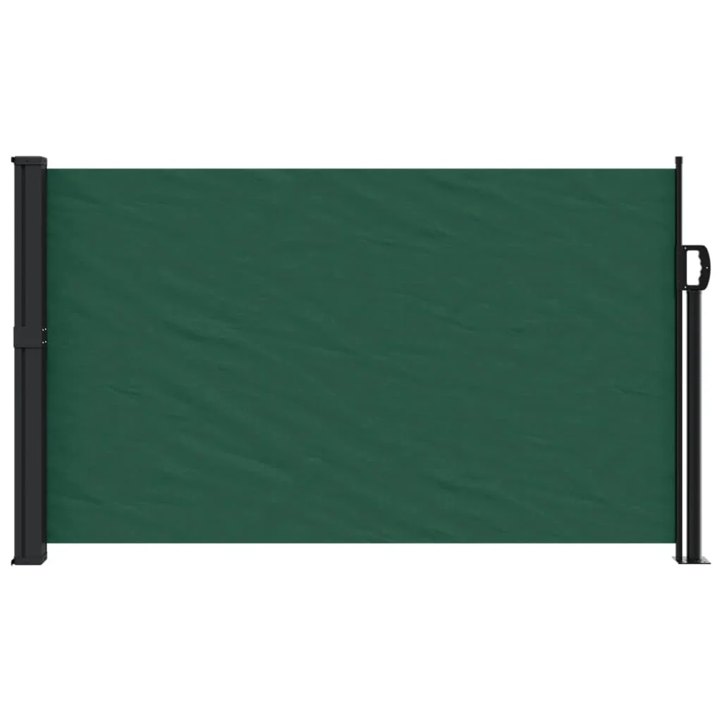 Toldo Lateral Retráctil Verde Escuro 120x600 Cm - Image 2