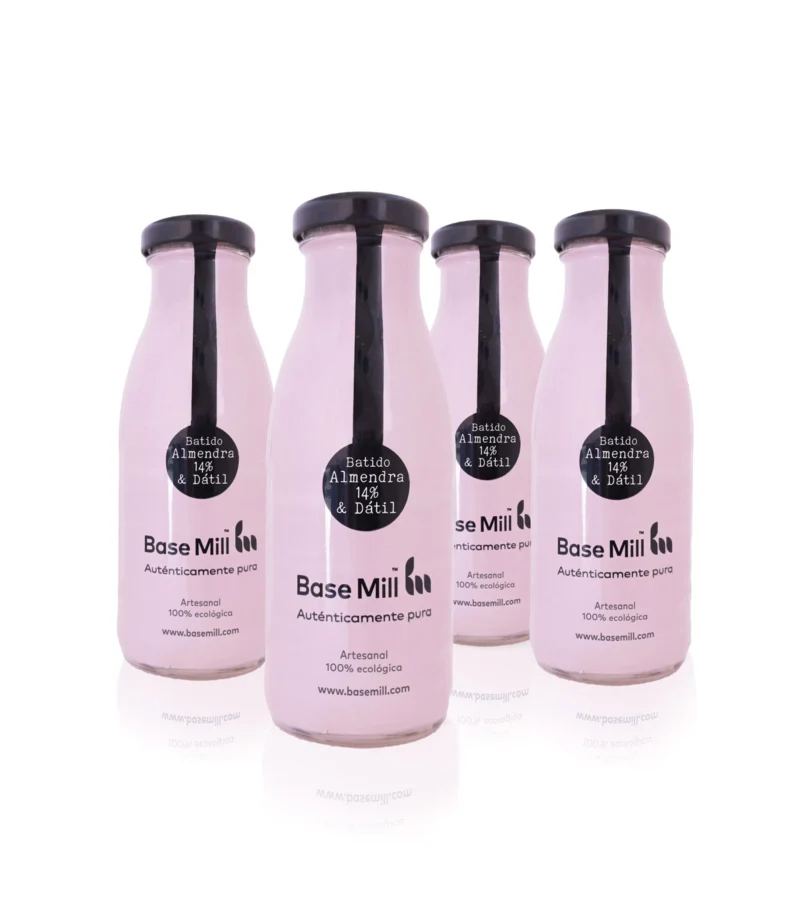 Pack X4 Batido Almendra 14% & Dátil Eco 250ml (x4).