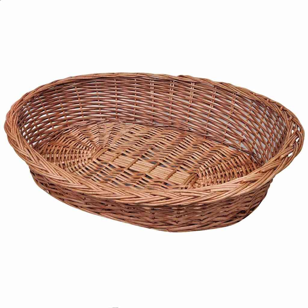 Vidaxl Cesto para cães/Cama para animais de estimação Natural Willow 90 Cm