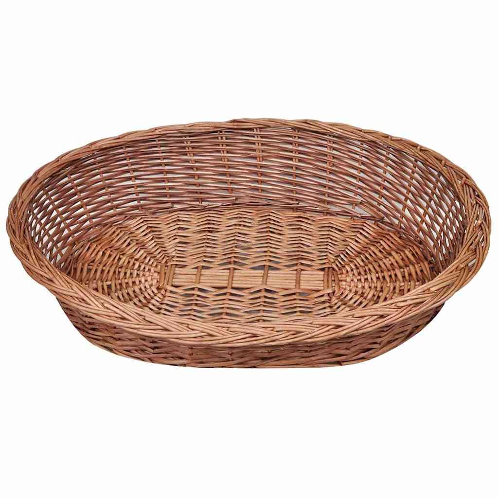 Vidaxl Cesto para cães/Cama para animais de estimação Natural Willow 90 Cm - Image 2